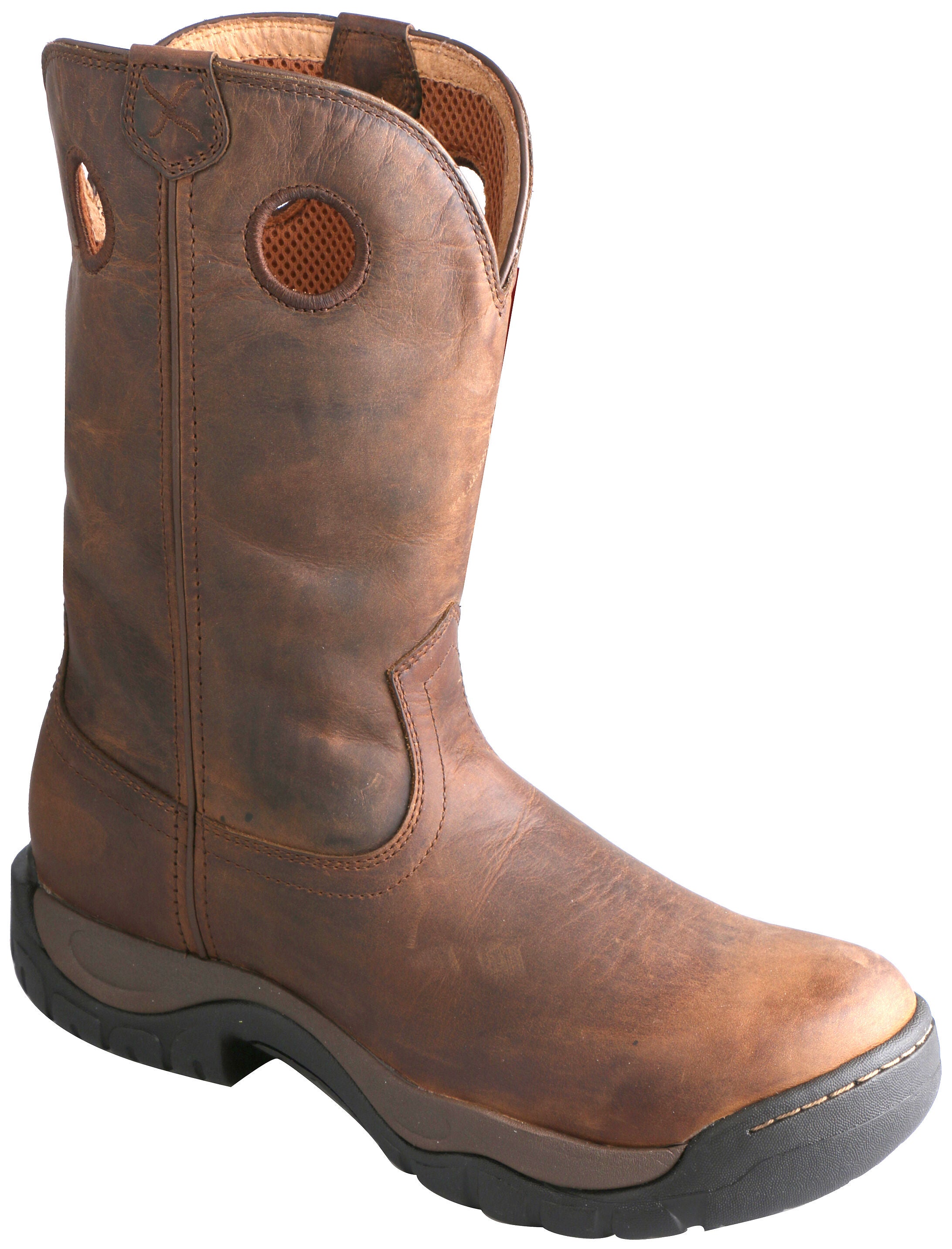 Twisted X Men's Waterproof All Around Western Boots - Soft Toe, Taupe, hi-res