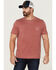 Image #1 - Flag & Anthem Men's Jackson Hole Graphic T-Shirt, Red, hi-res