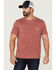 Image #1 - Flag & Anthem Men's Jackson Hole Graphic T-Shirt , Red, hi-res