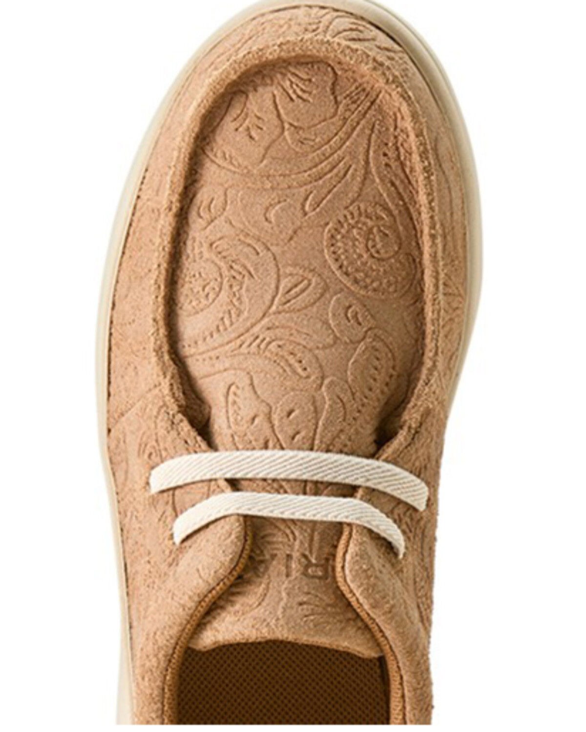 Image #4 - Ariat Boys' Hilo Casual Shoes - Moc Toe, Beige, hi-res