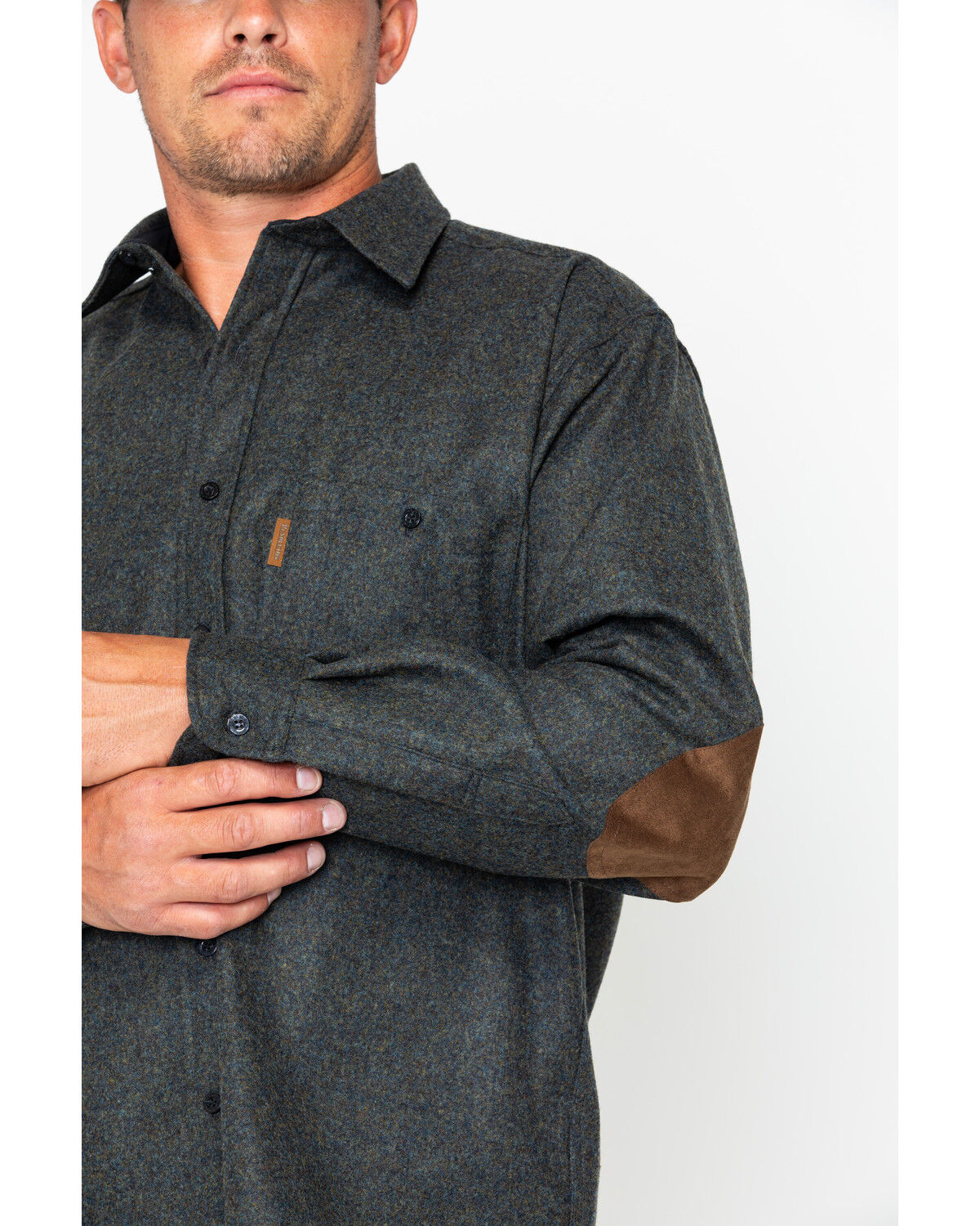 Image #4 - Pendleton Men's Harley Plaid Print Trail Long Sleeve Flannel Shirt, , hi-res