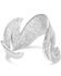 Image #2 - Montana Silversmiths Women's Free Spirit Adjustable Feather Ring, Silver, hi-res