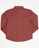 Image #3 - Cody James Toddler Boys' NFR Geo Print Long Sleeve Snap Stretch Western Shirt, Burgundy, hi-res