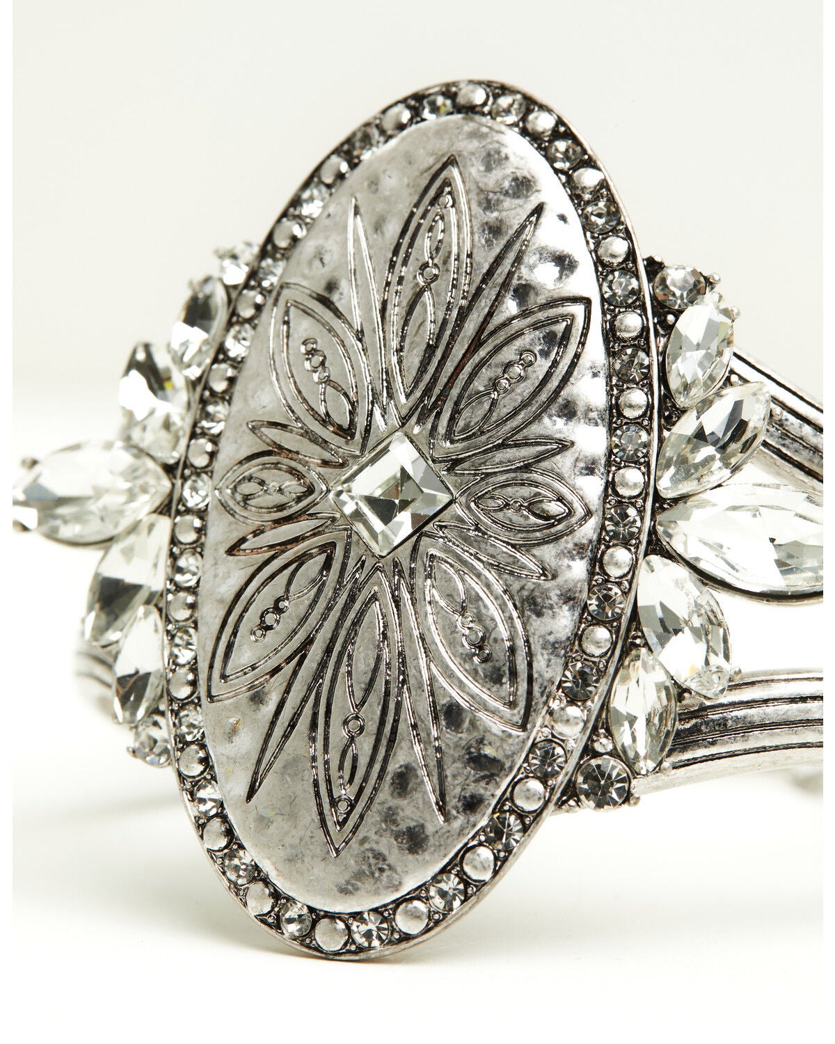 Image #3 - Lainey Wilson Women's Drama Stone Cuff Bracelet, Silver, hi-res