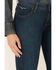 Kimes Ranch Women's Dark Wash Lola Raw Trousers, Blue, hi-res