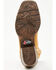 Image #7 - Justin Women's Gypsy Suede Western Booties - Square Toe, Honey, hi-res