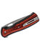 Image #3 - Buck Knives 346 Vantage Avid Knife, Maroon, hi-res