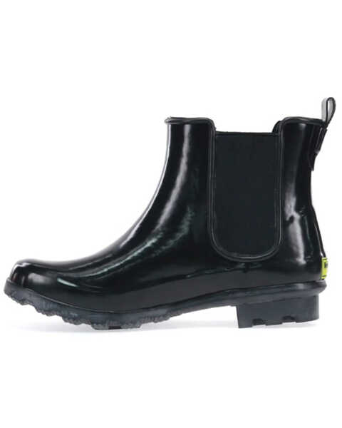 Image #3 - Western Chief Women's Classic Chelsea Rain Boots - Round Toe, Black, hi-res