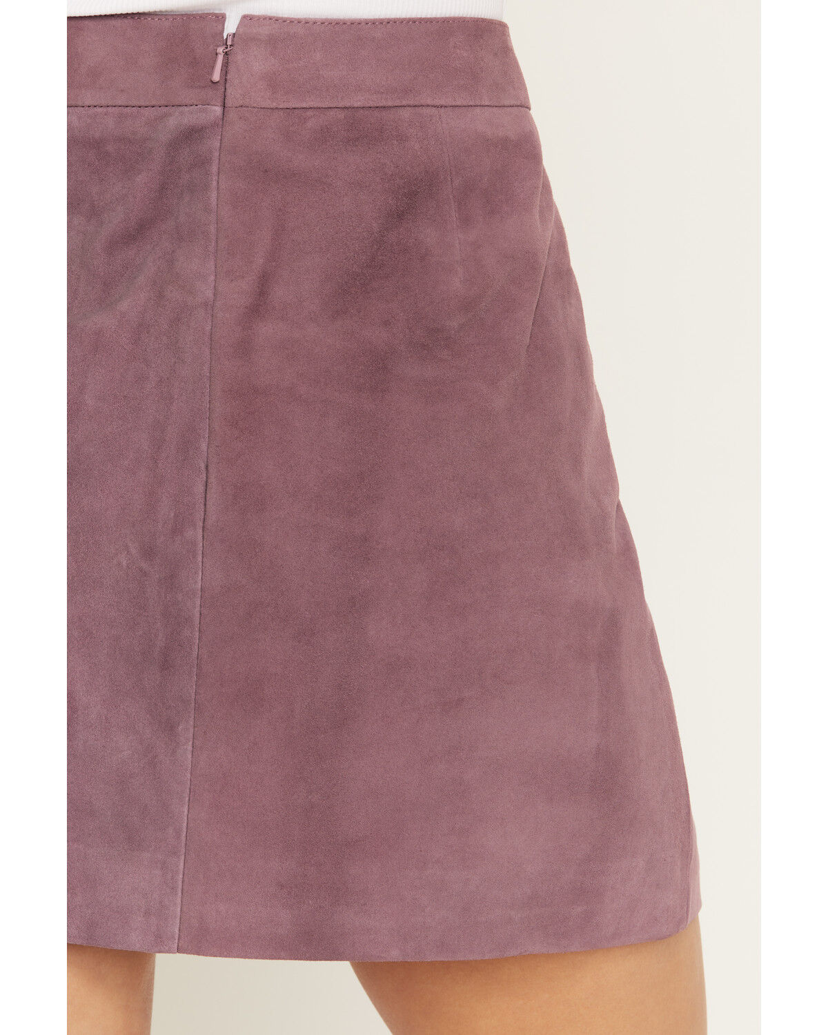 Image #4 - Idyllwind Women's Waters Suede Mini Skirt, Orchid, hi-res