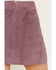 Image #4 - Idyllwind Women's Waters Suede Mini Skirt, Orchid, hi-res