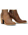 Image #1 - Lane Women's Charlie Booties - Round Toe, Caramel, hi-res