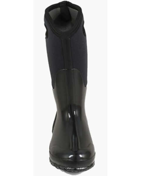 Bogs Women's Classic Tall Shiny Winter Boots - Soft Toe, Black, hi-res
