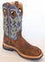 Twisted X Men's Lite Western Work Boots - Square Toe , Peanut, hi-res