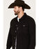 Image #2 - Cody James Men's Ozark Washed Rancher Jacket, Black, hi-res