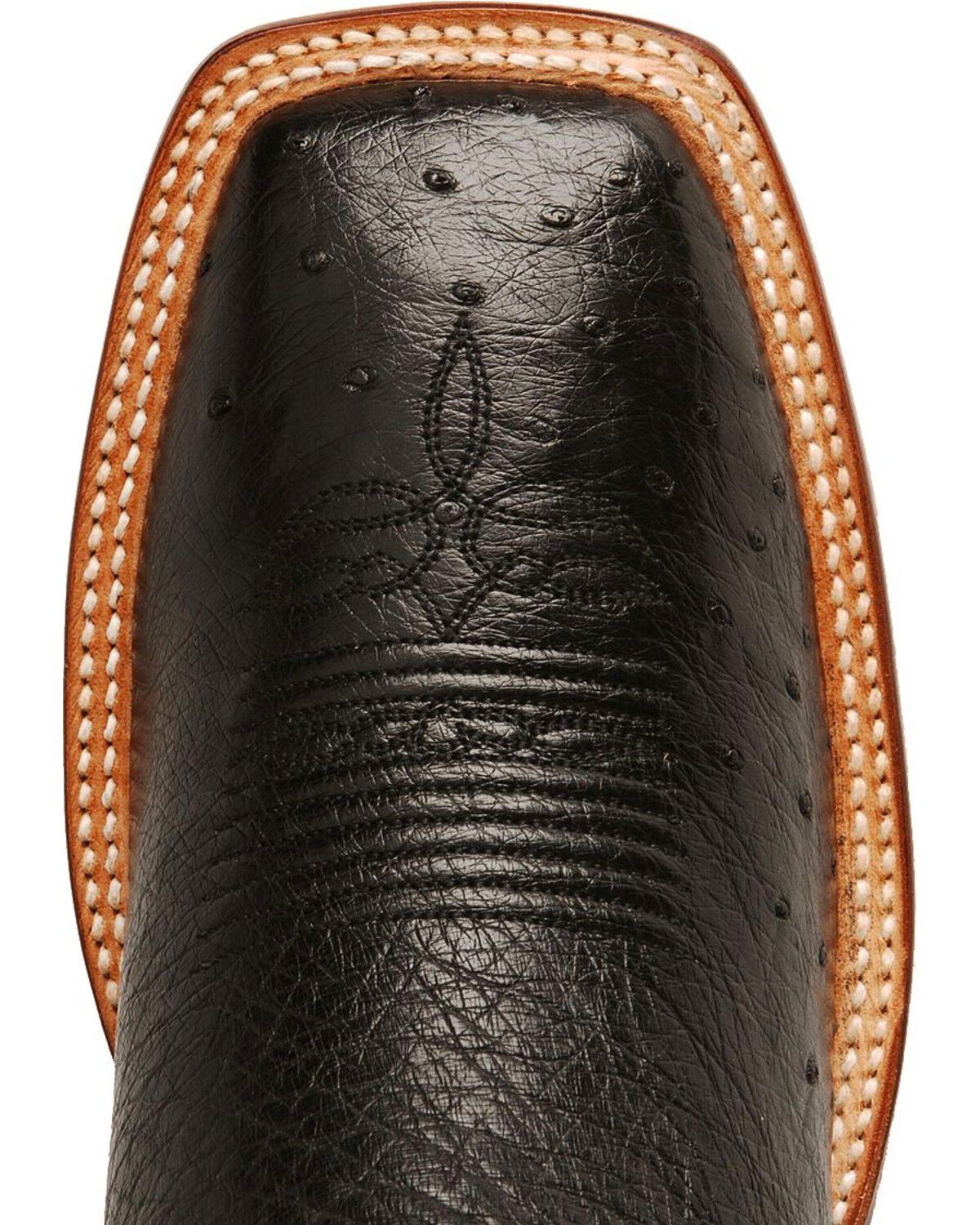 justin smooth ostrich boots