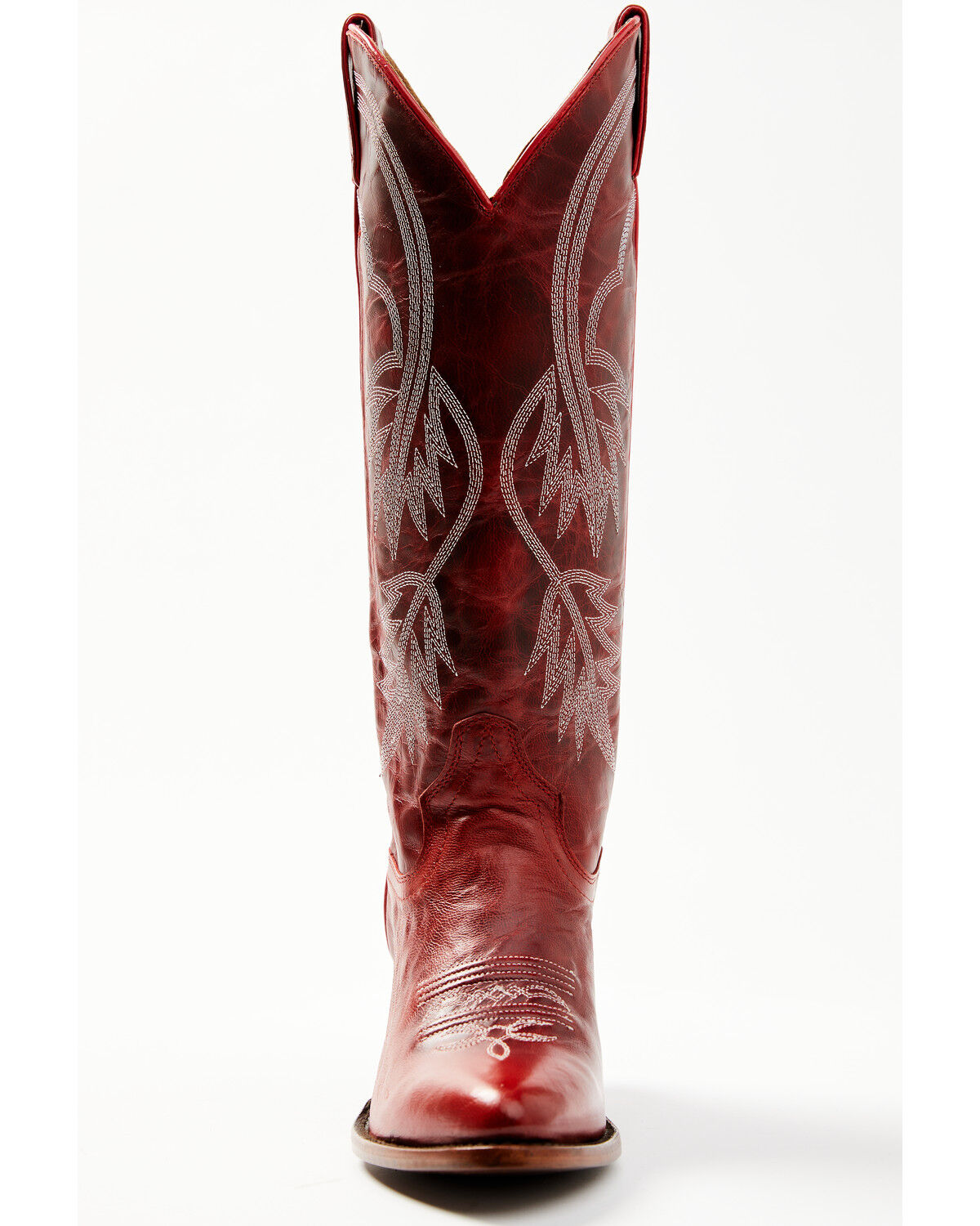 Image #4 - Idyllwind Women's Icon Embroidered Western Tall Boot - Round Toe, Red, hi-res