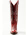 Image #4 - Idyllwind Women's Icon Embroidered Western Tall Boot - Round Toe, Red, hi-res