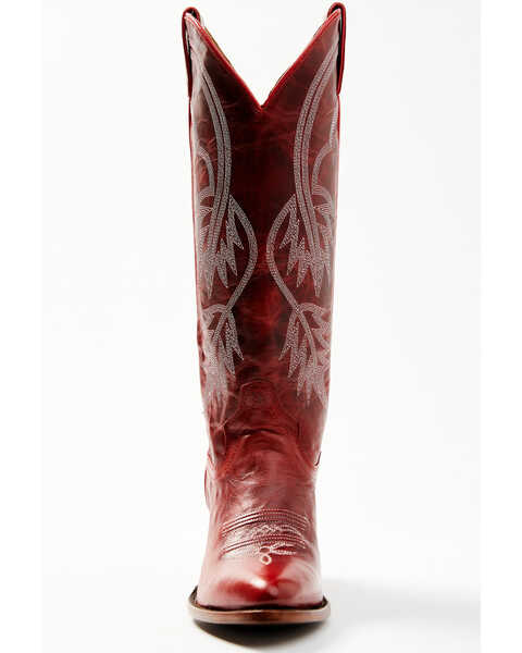 Image #4 - Idyllwind Women's Icon Embroidered Western Tall Boot - Medium Toe, Red, hi-res