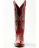 Image #4 - Idyllwind Women's Icon Embroidered Western Tall Boot - Medium Toe, Red, hi-res