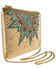 Mary Frances Women's Sunrise Mini Crossbody Clutch Handbag , Gold, hi-res