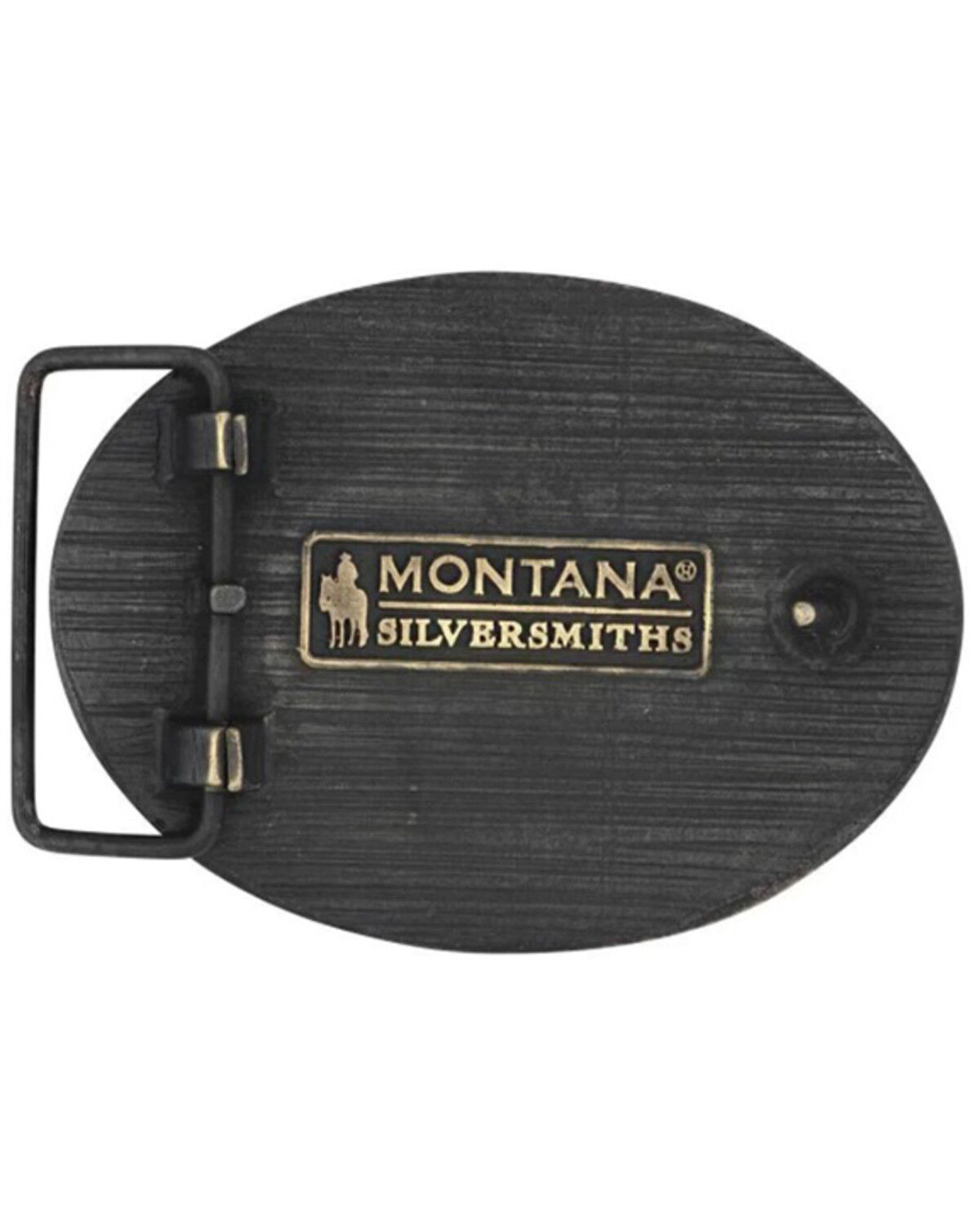 Image #2 - Montana Silversmiths Filigree Initial G Belt Buckle, Bronze, hi-res