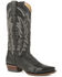 Image #1 - Stetson Women's Black Casey Western Boots - Snip Toe, Black, hi-res