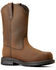 Image #1 - Ariat Men's RigTEK Waterproof Wellington Work Boots - Composite Toe, Brown, hi-res