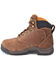 Image #2 - Carolina Women's 5" Lace-Up Raleigh Met Guard Work Boots - Aluminum Toe, Brown, hi-res