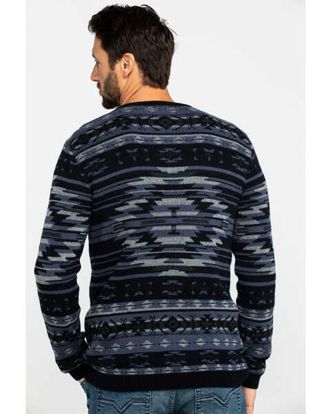 Image #2 - Moonshine Spirit Men's Durango Southwestern Print Sweater, Black, hi-res