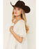 Image #4 - Shyanne Women's Fringe Lace Pullover Kimono, Ivory, hi-res