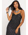 Image #4 - Band of the Free Women's Black Dot Slip Midi Dress, , hi-res