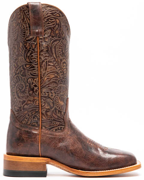 Image #2 - Shyanne Women's Hybrid Leather TPU Sweetwater Western Performance Boots - Broad Square Toe, Brown, hi-res