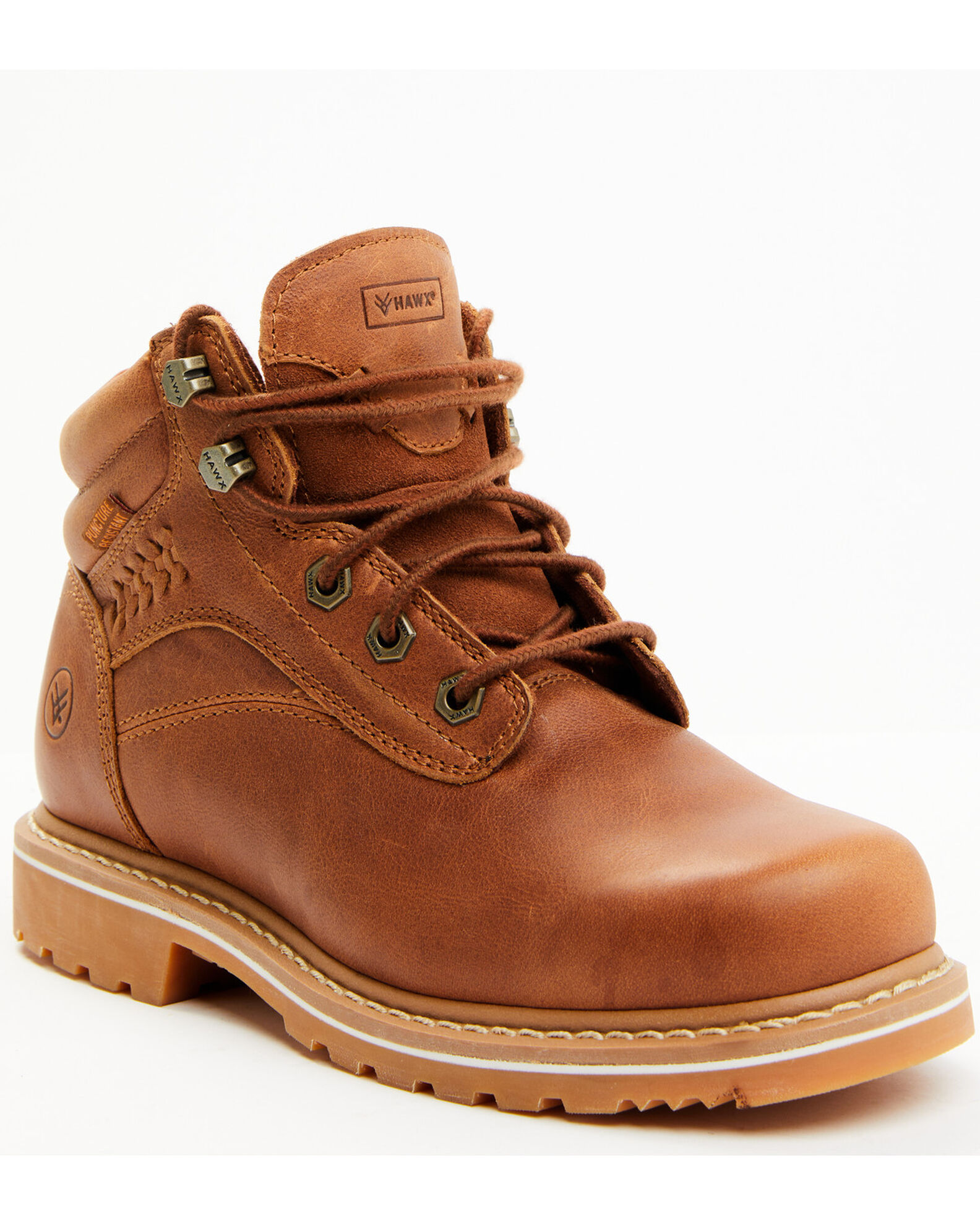 Women's lace up leather work boots sale