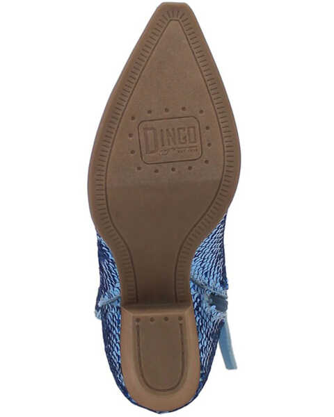 Image #7 - Dingo Women's Bling Thing Sequins Ankle Booties - Snip Toe, , hi-res