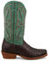 Image #2 - Twisted X Men's Reserve Exotic Full Quill Ostrich Western Boots - Square Toe , Jade, hi-res