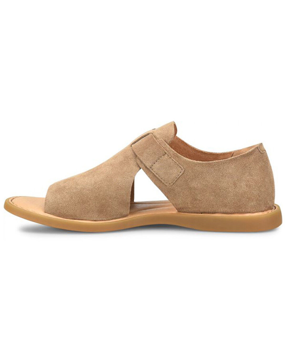 Image #3 - Born Women's Ivey Suede Sandals, Taupe, hi-res