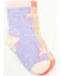 Shyanne Girls' Unicorn Crew Socks - 2-Pack, Cream, hi-res