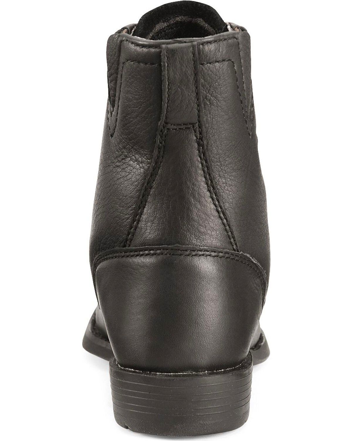 Image #7 - Ariat Women's 6" Lace-Up Heritage II Lacer Boots - Soft Toe, Black, hi-res