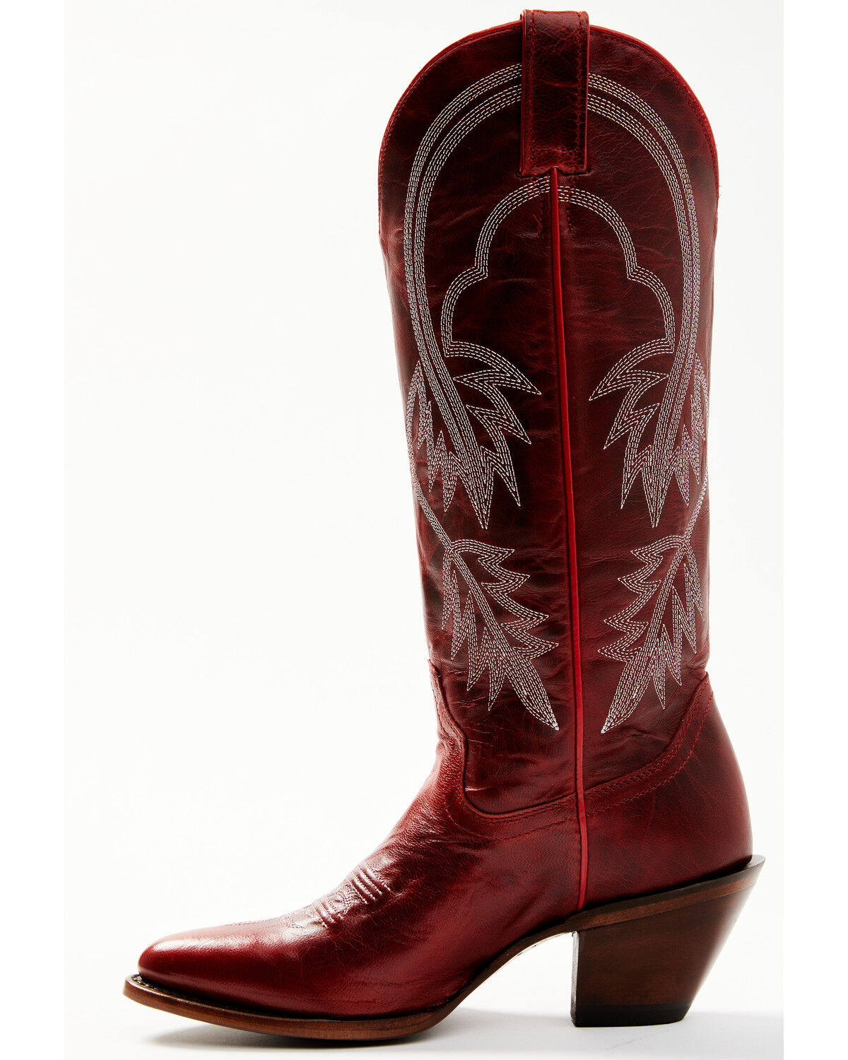 Image #3 - Idyllwind Women's Icon Embroidered Western Tall Boot - Round Toe, Red, hi-res
