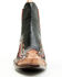 Image #4 - Old Gringo Women's Quiroga Western Booties - Snip Toe, Black/red, hi-res