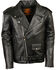 Image #1 - Milwaukee Leather Men's Classic Police Style M/C Jacket - Big 3X , Black, hi-res