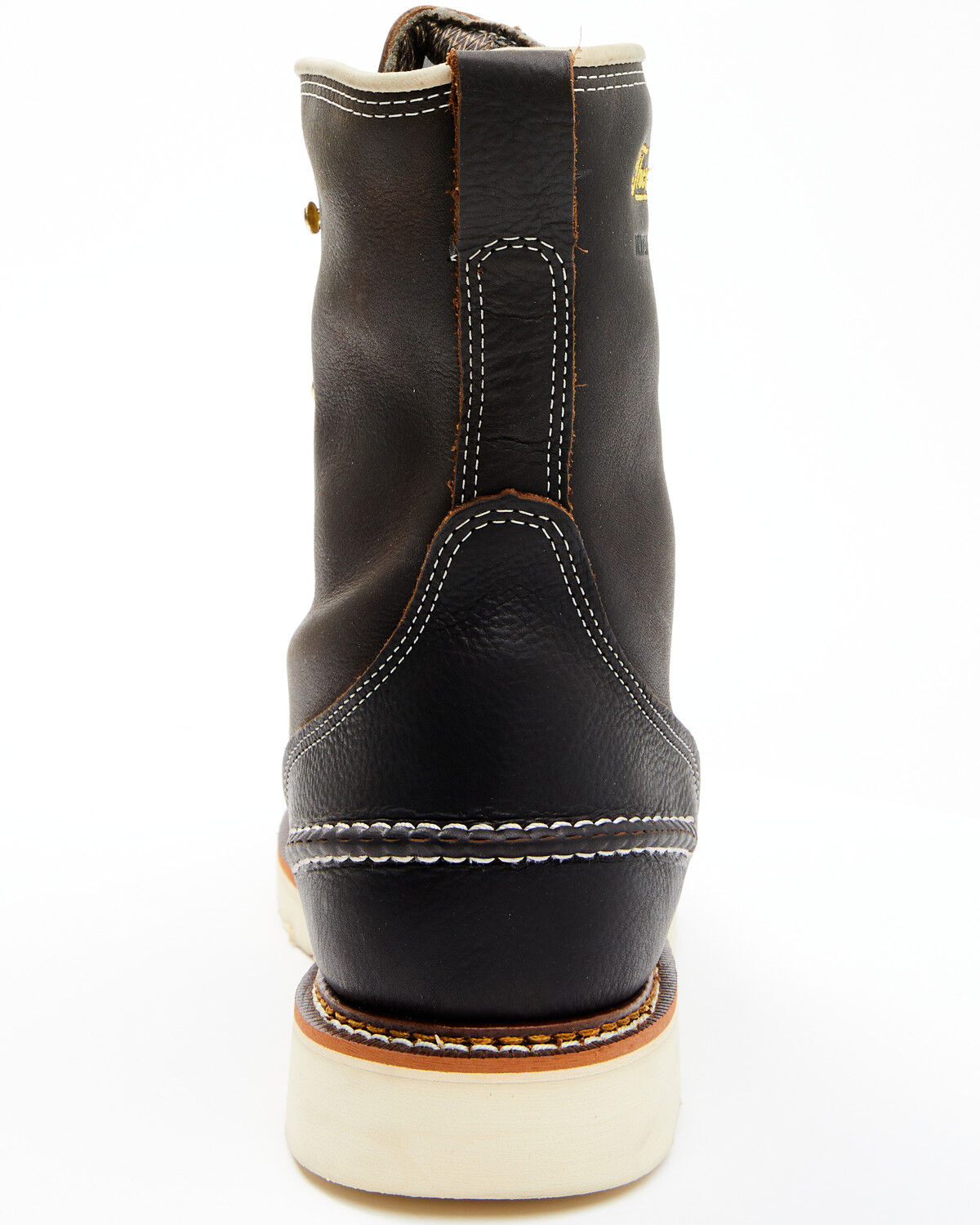 Image #5 - Thorogood Men's American Heritage 8" Waterproof Work Boots - Steel Toe, Brown, hi-res