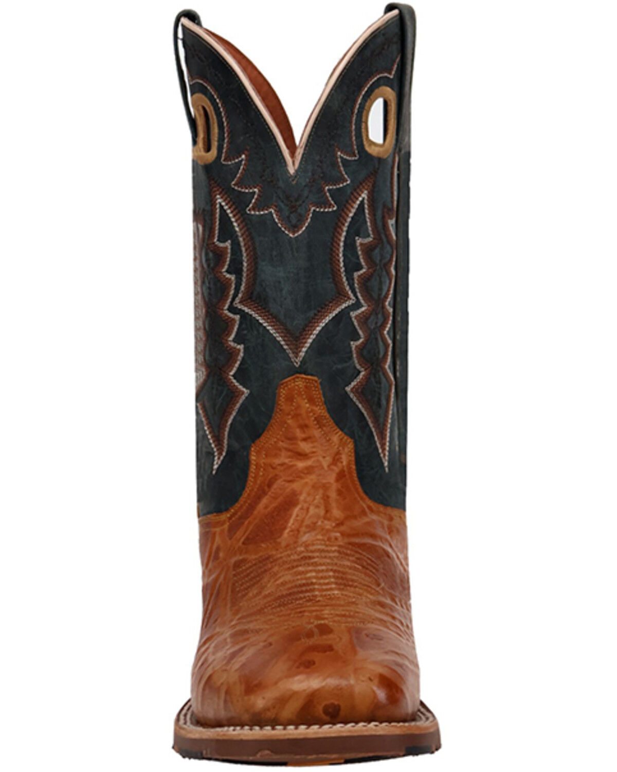 Image #4 - Dan Post Men's Pull-On Western Boots - Broad Square Boots, Honey, hi-res