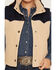 Image #3 - Ariat Women's Dalton Insulated Cropped Vest, Beige, hi-res