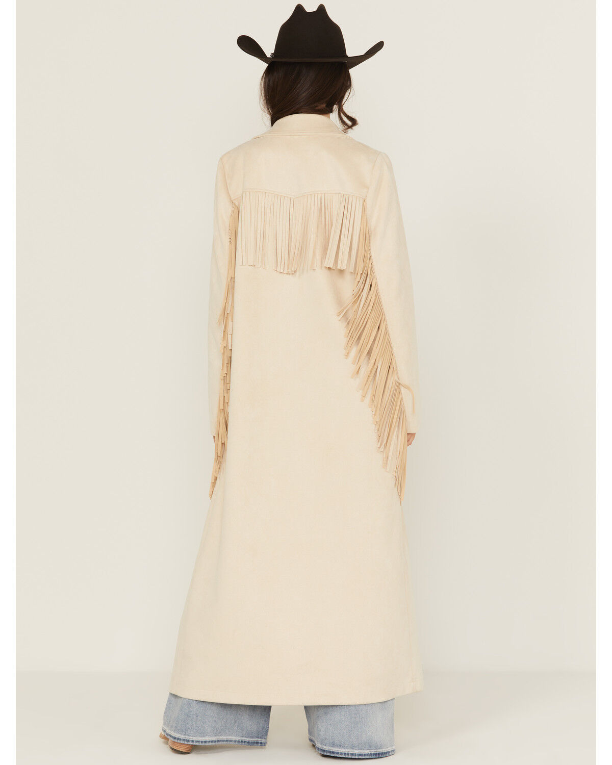 Image #4 - Show Me Your Mumu Women's Sierra Fringe Jacket, Cream, hi-res