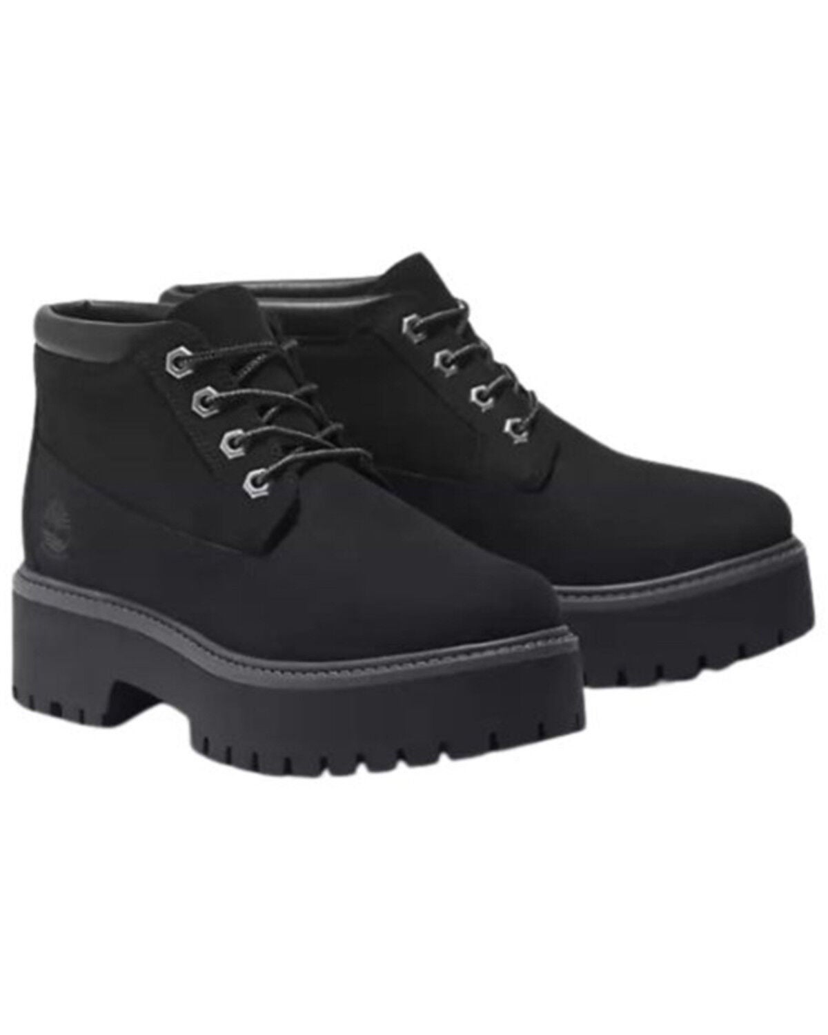 Timberland Women's Stone Street Platform Waterproof Boots - Soft Toe, Jet Black, hi-res