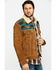 Image #3 - Scully Men's Cafe Brown Boar Suede Jean Jacket - Big, Brown, hi-res