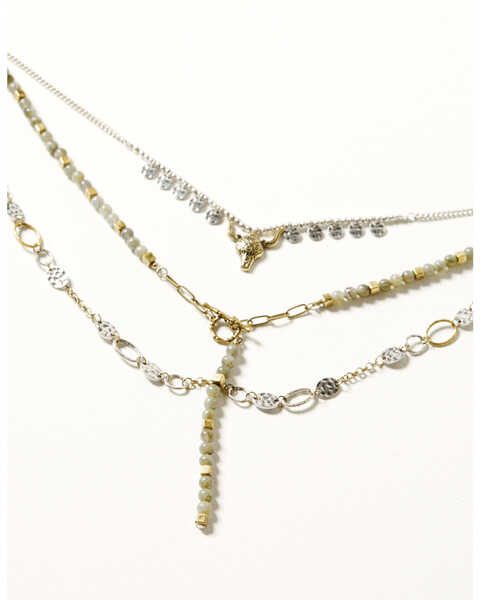 Image #2 - Shyanne Women's Sierra Winter Layered Necklace , Multi, hi-res