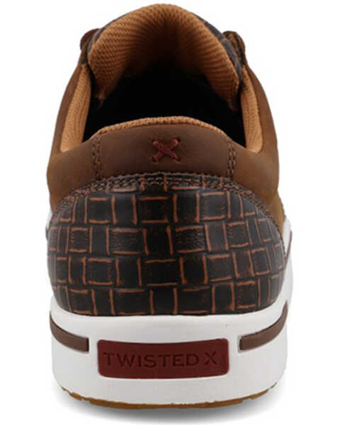Image #5 - Twisted X Men's Kicks Casual Shoes - Moc Toe , Chocolate, hi-res