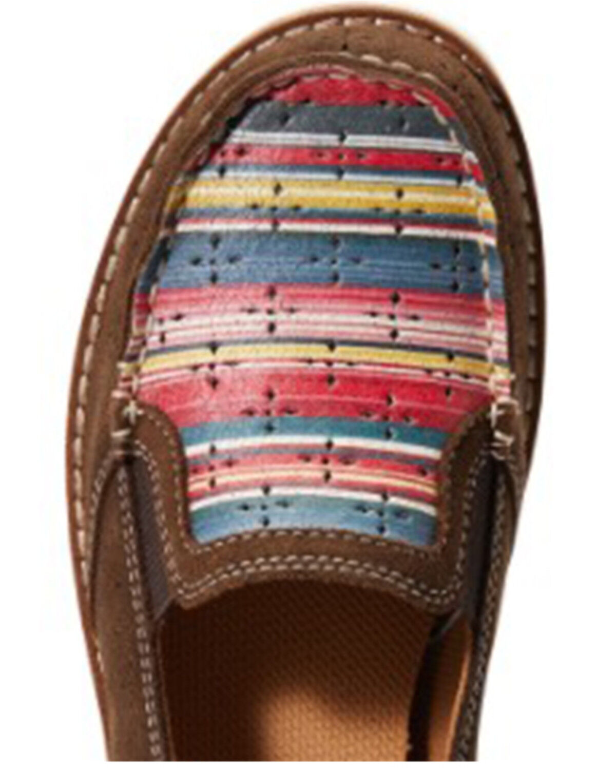 Image #4 - Ariat Women's Serape Stripe 360 Casual Slip-On Cruiser - Moc Toe, Brown, hi-res